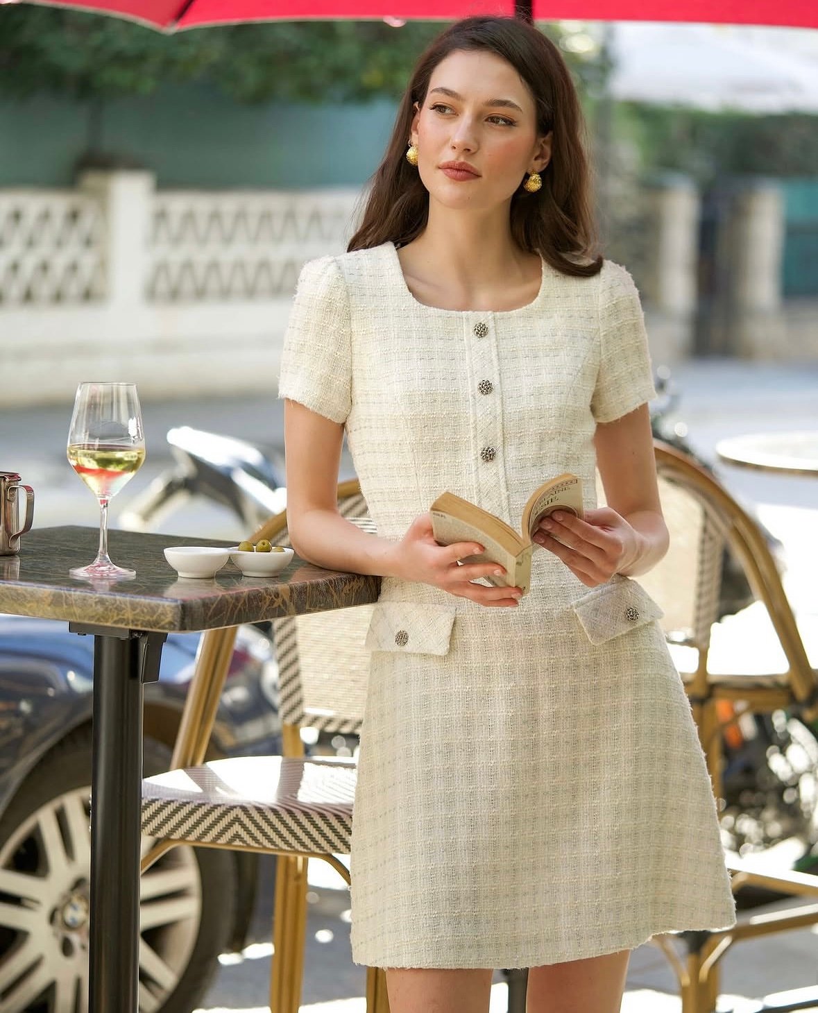 Chanel Pearl Dress